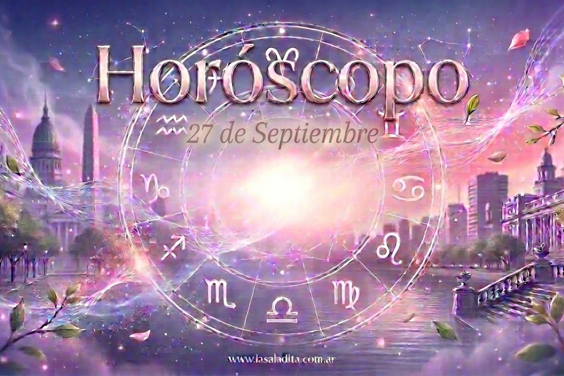 Horóscopo para hoy,  domingo 27 de septiembre 2026: las predicciones para los 12 signos zodiacales avellaneda